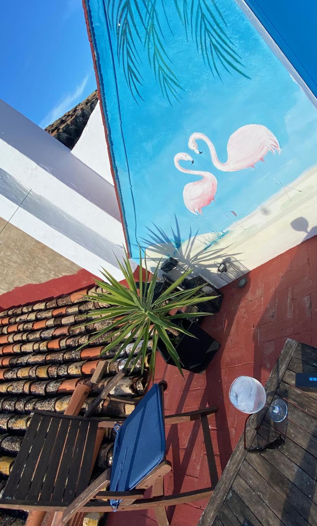 Casa De Los Dos Flamencos มีรามา ภายนอก รูปภาพ